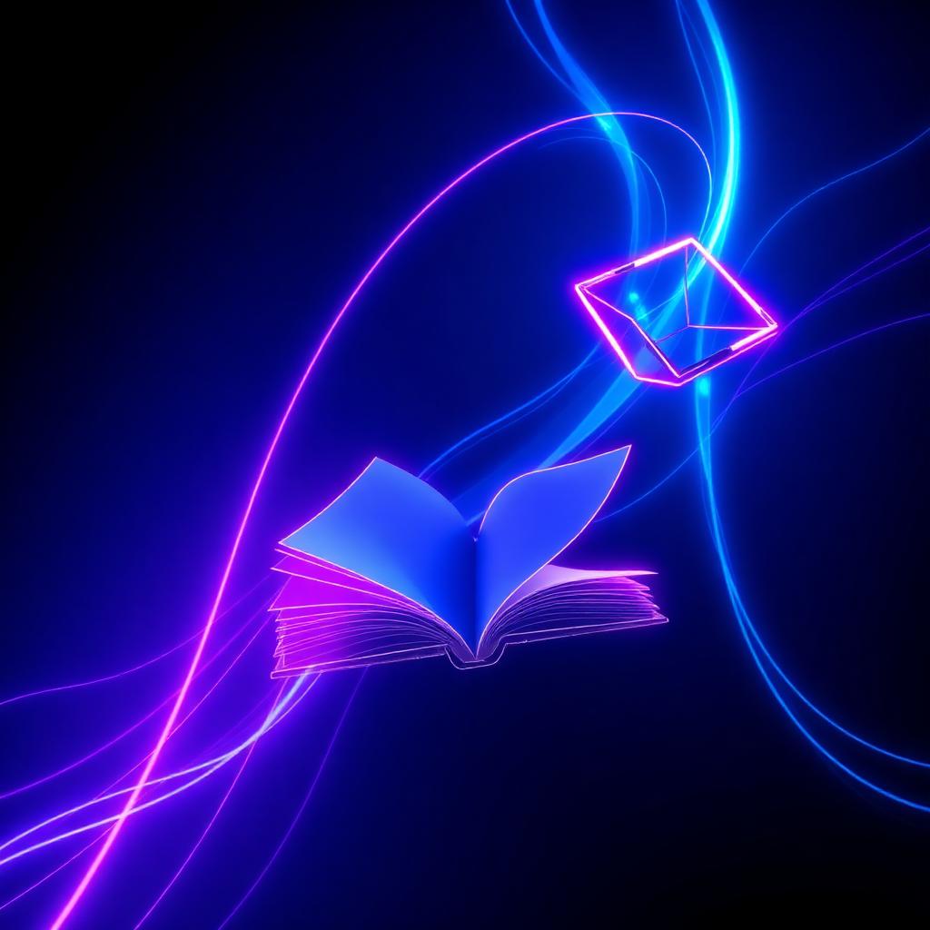 PixelMint digital products — abstract indigo cover art
